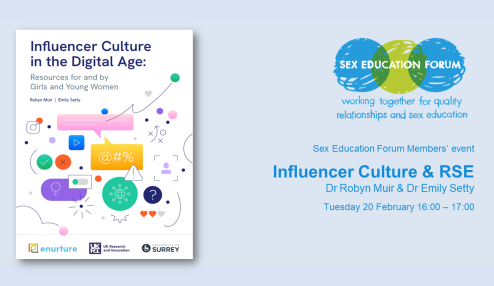 Influencer Culture & RSE with Dr Emily Setty & Dr Robyn Muir - 20 February 2024
