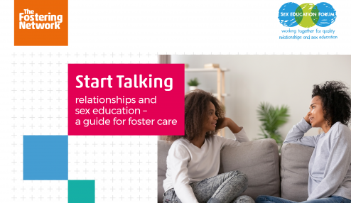 Start Talking - a guide for foster care
